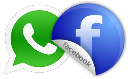 Logos de WhatsApp y Facebook